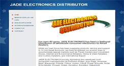 Desktop Screenshot of jadeelectronics.com